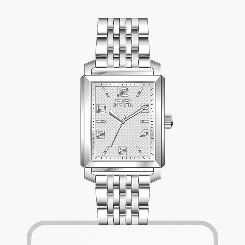 Invicta Vintage Silver Dial Casual Men's Watch- 46634